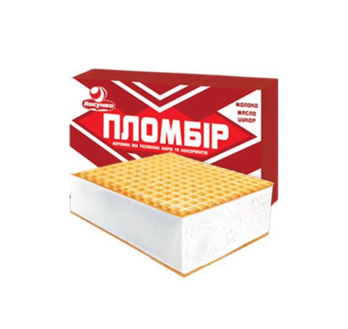 Мороженое Пломбир брикет Lasunka 90g